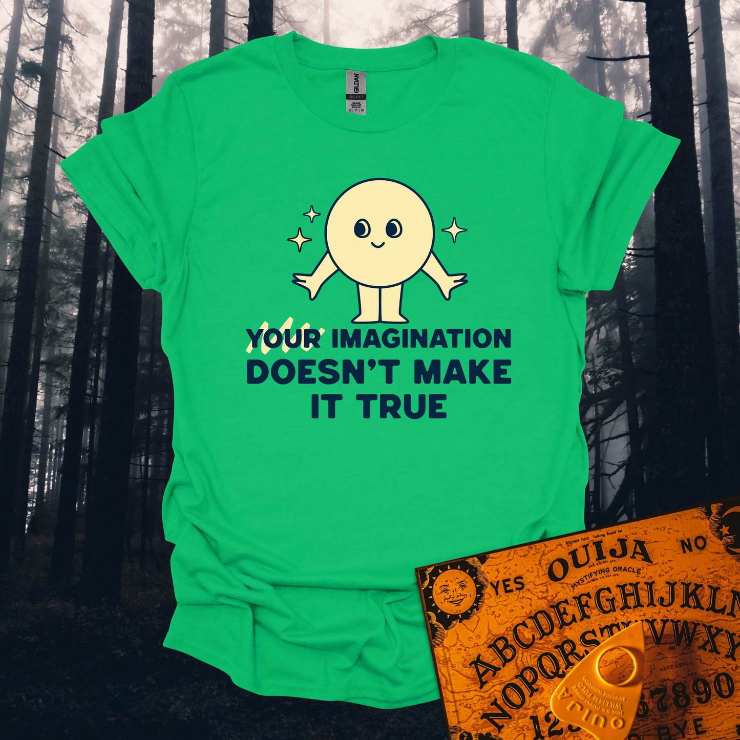 Your Imagination Doesn't Make it True T-Shirt